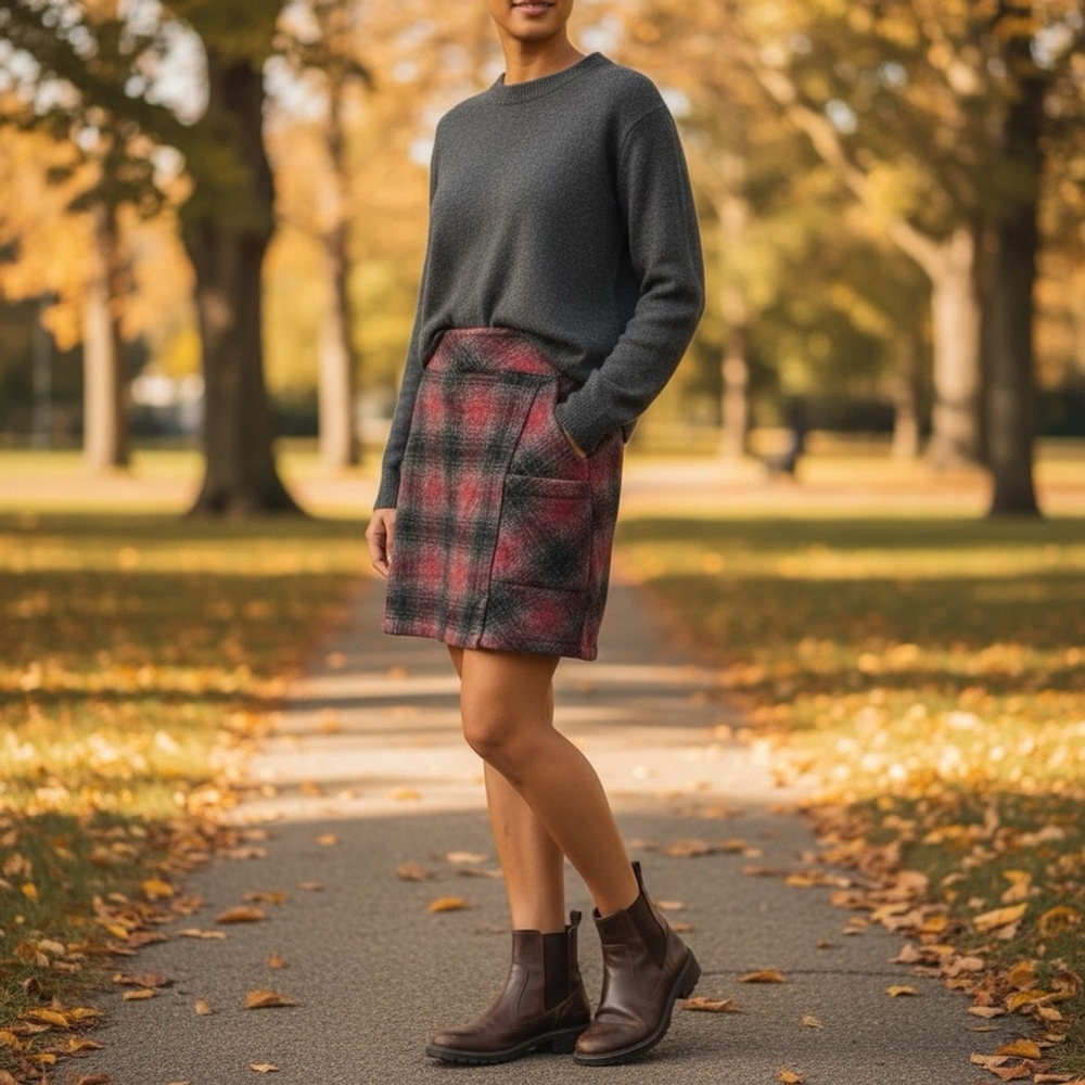 2 for $8 Woolrich Skirt - Classic Plaid #273